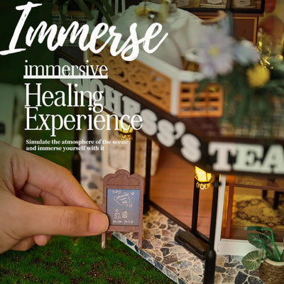 The Duchess's Tea Room – DIY miniature house kit, HiNooki (image 3)