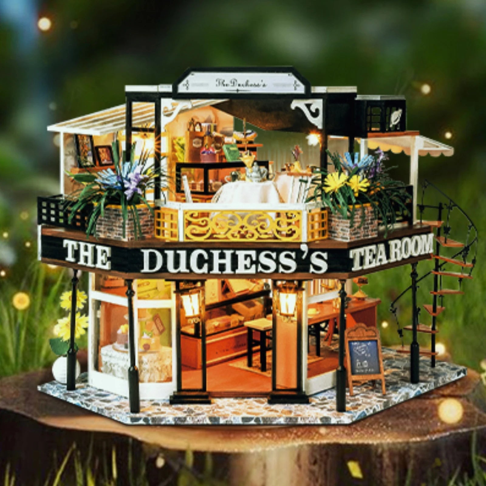 The Duchess's Tea Room – DIY miniature house kit, HiNooki (image 4)