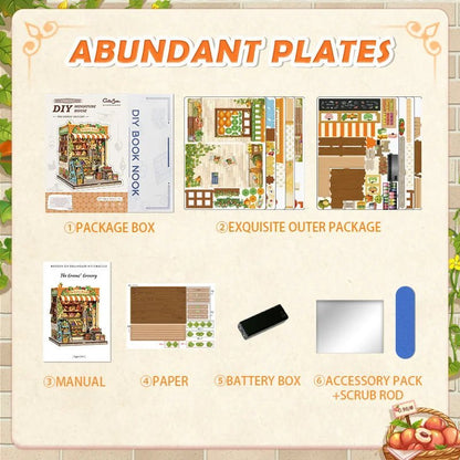 HiNooki - The Green's GroceryBook Nook