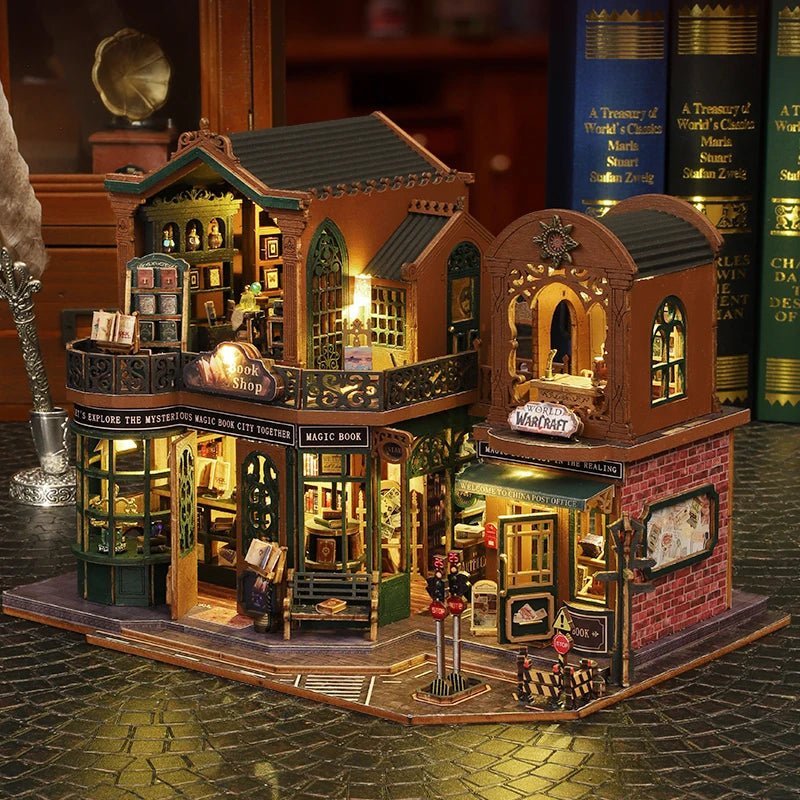 HiNooki - Twilight BookstoreDIY Miniature House