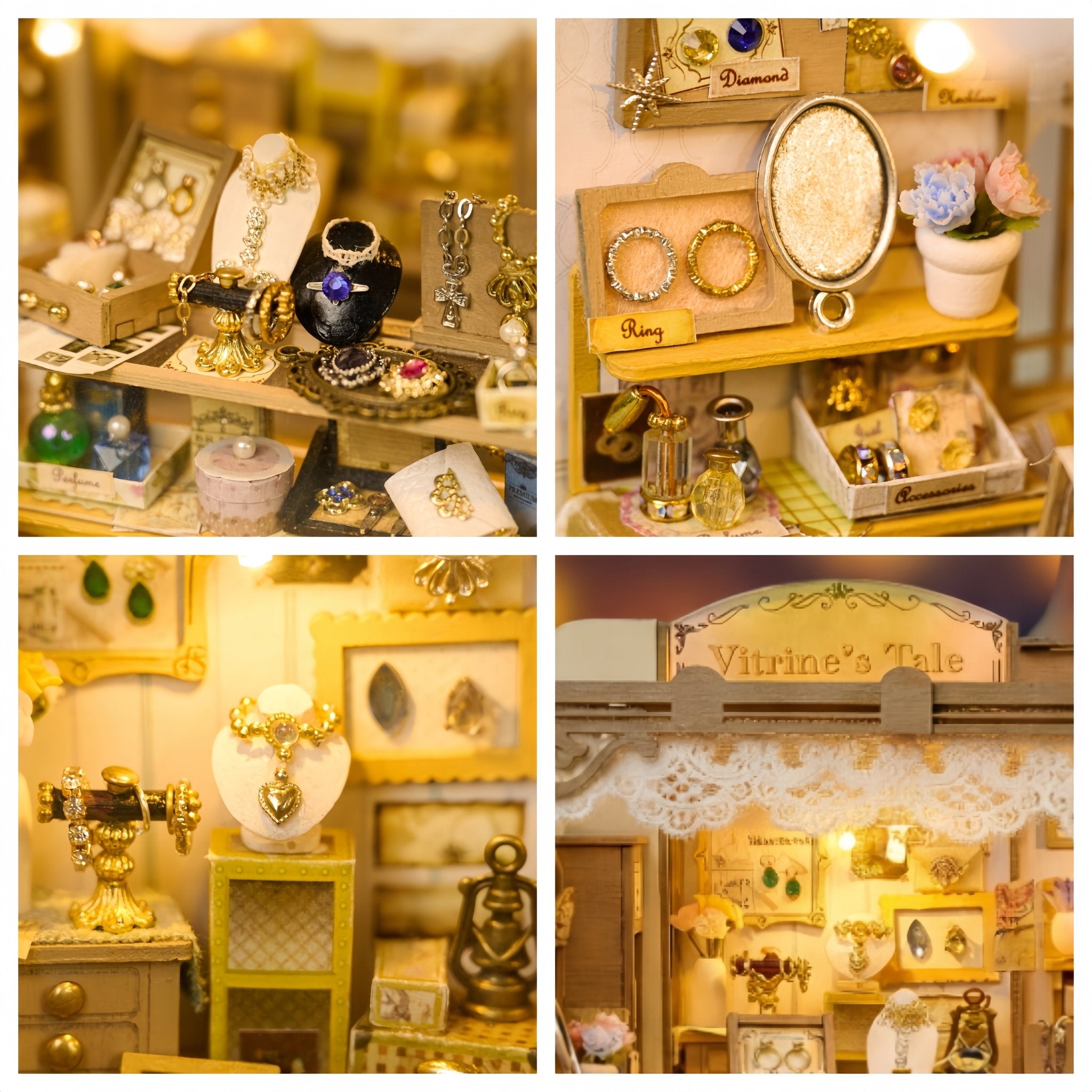 HiNooki - Vitrine's TaleDIY Miniature House
