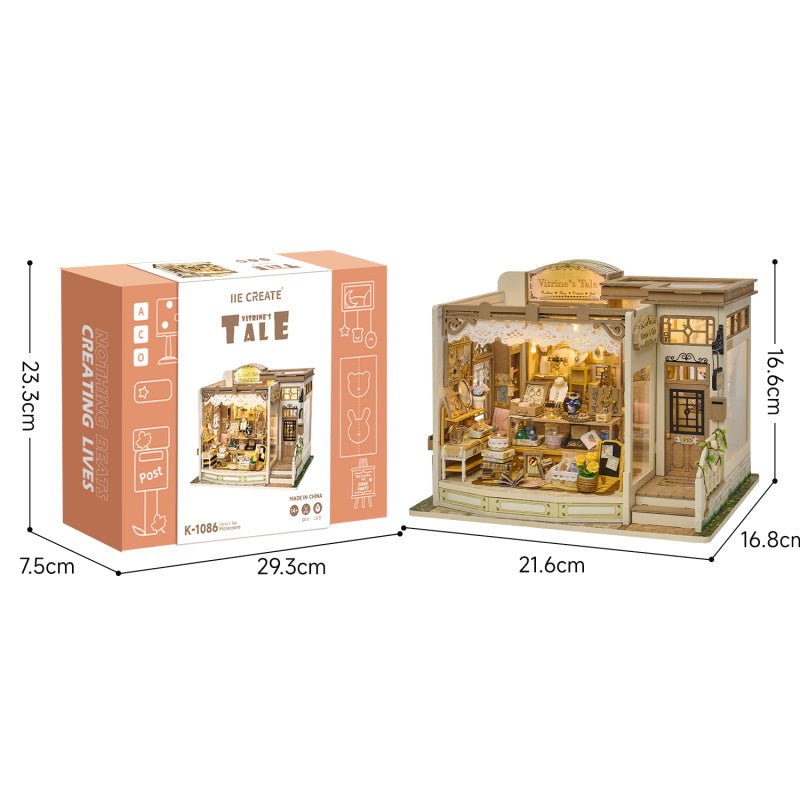 HiNooki - Vitrine's TaleDIY Miniature House