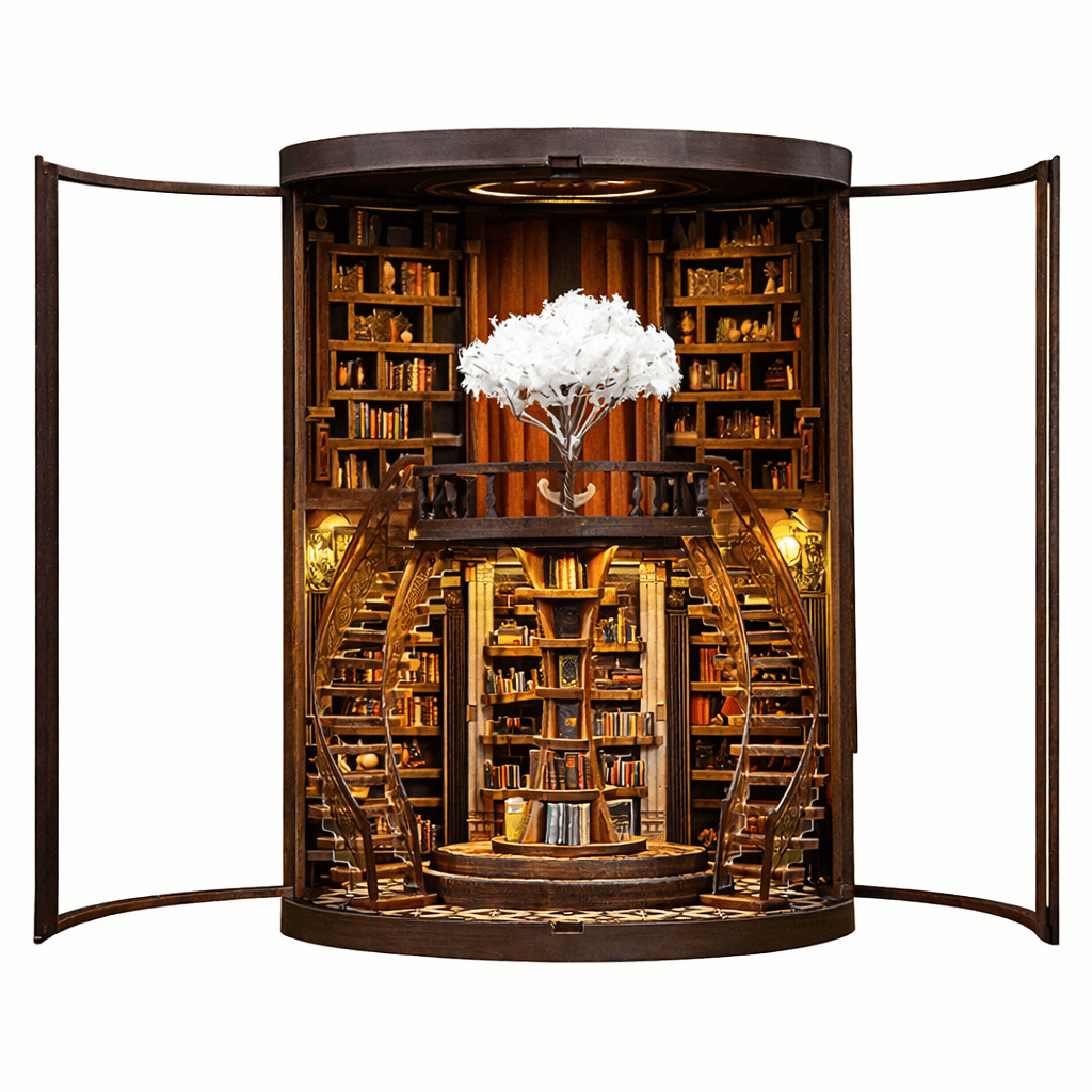 HiNooki - Wisdom Rings LibraryBook Nook