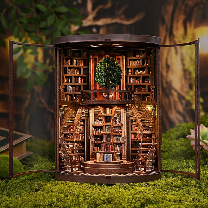 HiNooki - Wisdom Rings LibraryBook Nook