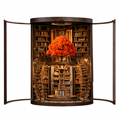 HiNooki - Wisdom Rings LibraryBook Nook