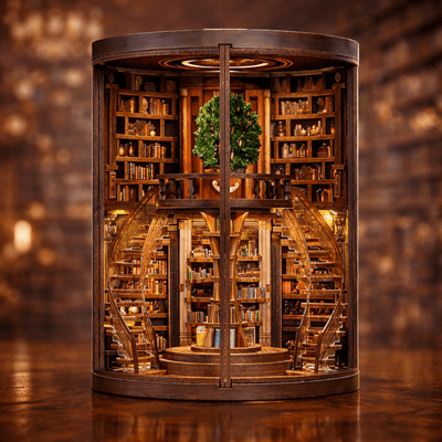 HiNooki - Wisdom Rings LibraryBook Nook