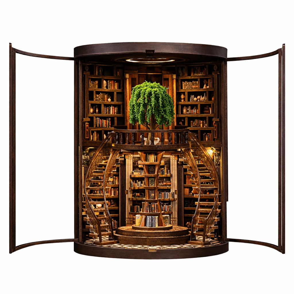 HiNooki - Wisdom Rings LibraryBook Nook