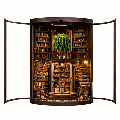 HiNooki - Wisdom Rings LibraryBook Nook