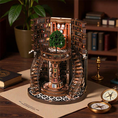 HiNooki - Wisdom Rings LibraryBook Nook