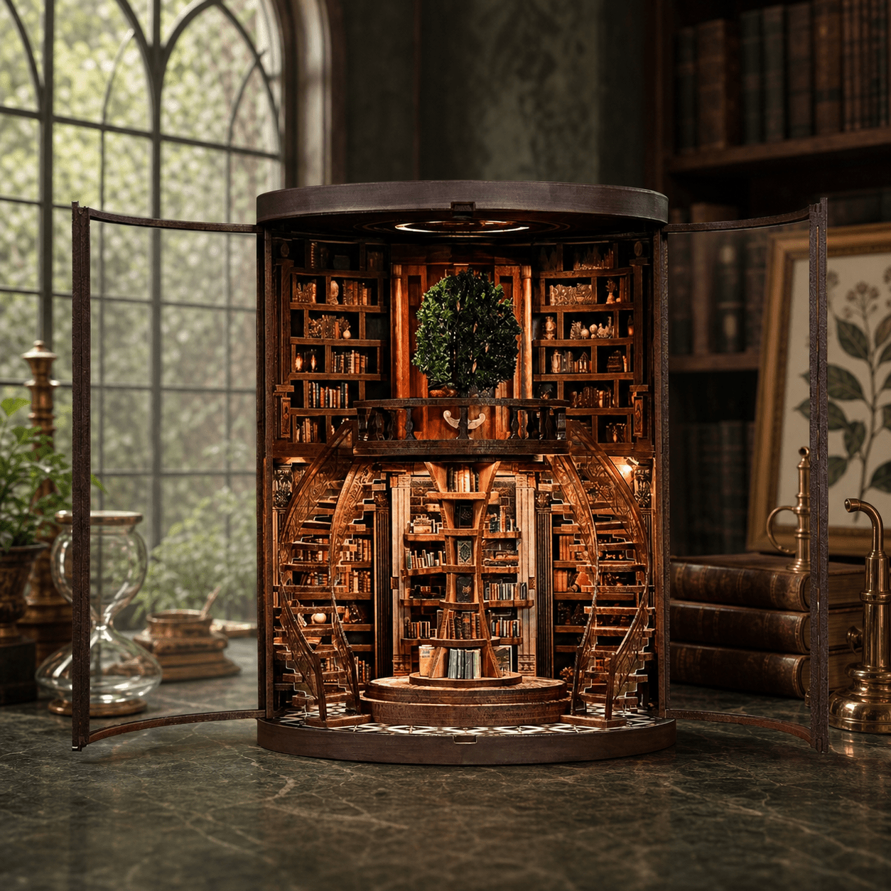 HiNooki - Wisdom Rings LibraryBook Nook