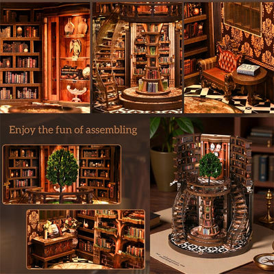 HiNooki - Wisdom Rings LibraryBook Nook