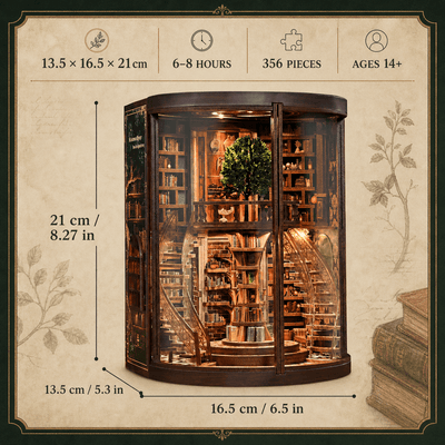 HiNooki - Wisdom Rings LibraryBook Nook