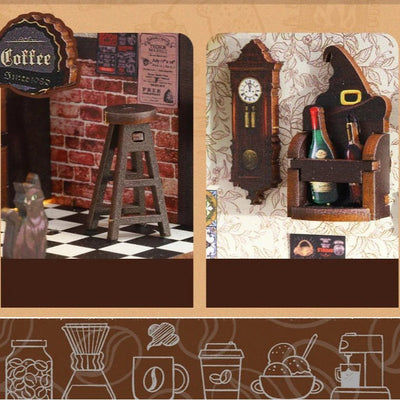 HiNooki - Witch’s Coffee DenBook Nook